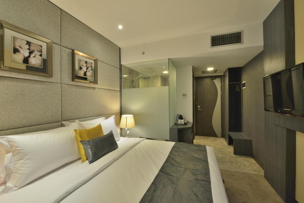 TV a/nebo společenská místnost v ubytování Serela Merdeka by KAGUM Hotels
