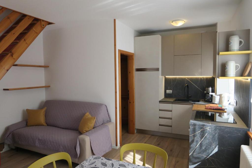 Kuchyň nebo kuchyňský kout v ubytování Casa Pippi