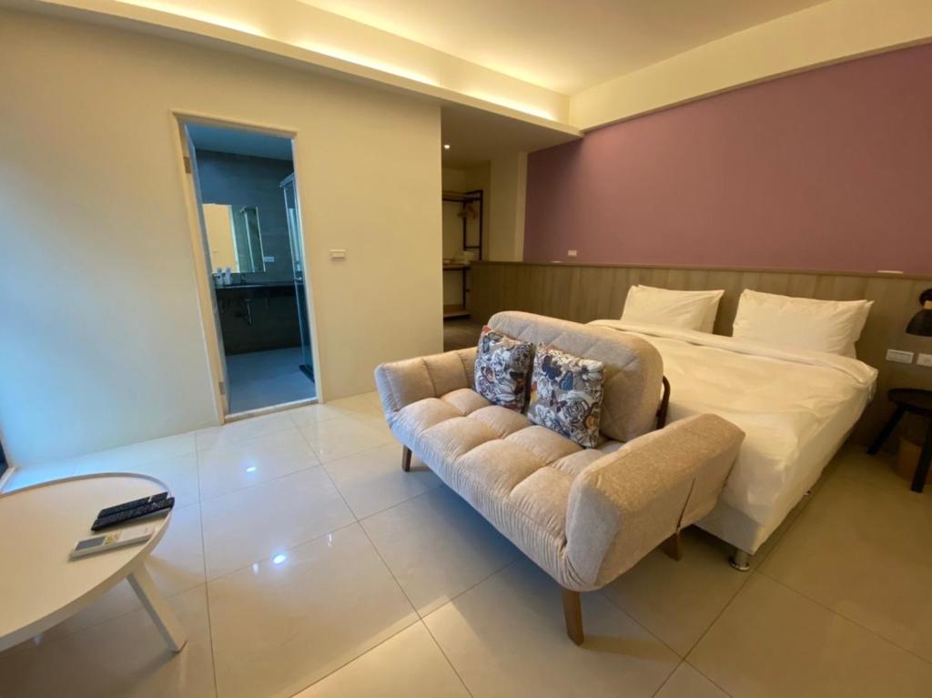 Posezení v ubytování Yun Tian Homestay