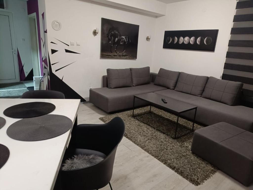 Posezení v ubytování Apartment Triangle