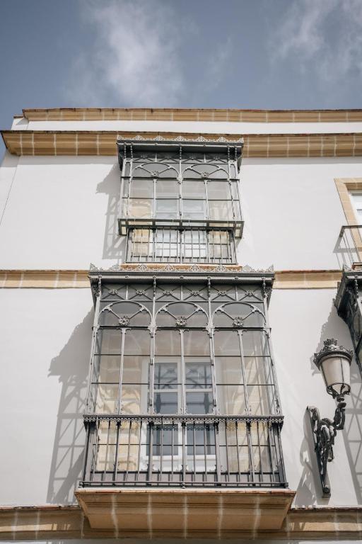 Balkón nebo terasa v ubytování Hotel Boutique Palacio Corredera
