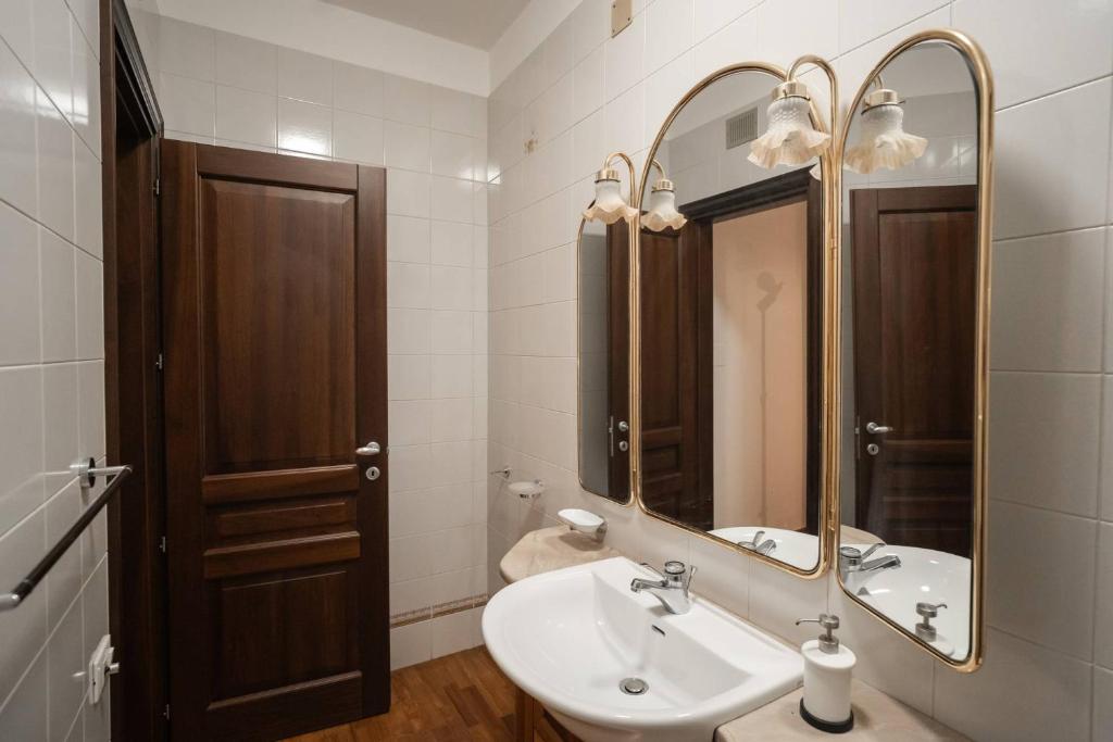 Koupelna v ubytování B&B CASA GAGLIARDI