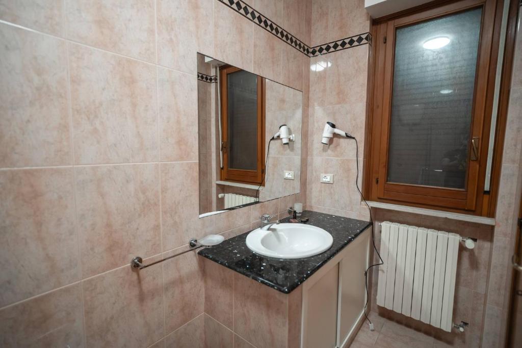 Koupelna v ubytování B&B CASA GAGLIARDI