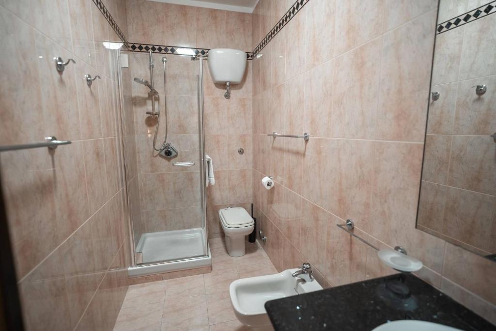 Koupelna v ubytování B&B CASA GAGLIARDI