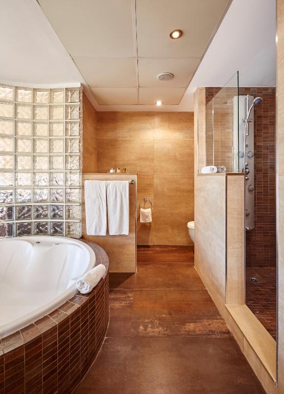A bathroom at Hotel Samba