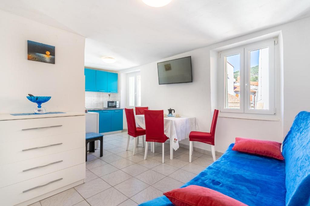 Kuchyň nebo kuchyňský kout v ubytování Guesthouse Romana