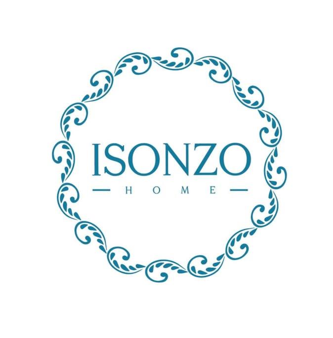 an old fashioned frame with a vintage ornament logo at Isonzo Home in Cosenza
