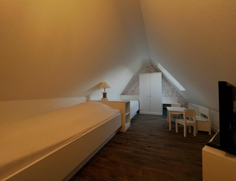 Postel nebo postele na pokoji v ubytování Hotel Anka