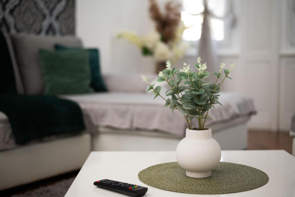 Posezení v ubytování Apartment Primula