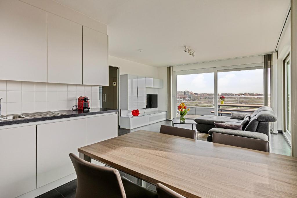 Η κουζίνα ή μικρή κουζίνα στο Karthuizer Penthouse