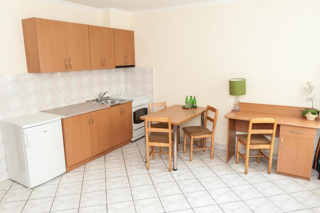 Kuchyňa alebo kuchynka v ubytovaní Hit Apartments
