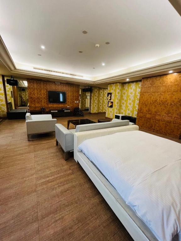 Postel nebo postele na pokoji v ubytování Walker Motel