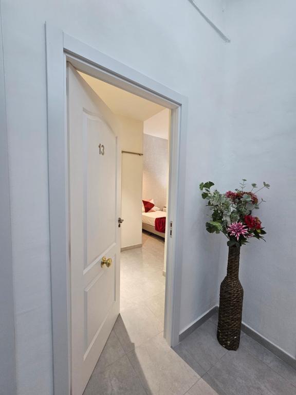 Cama o camas de una habitación en Casa Lemus