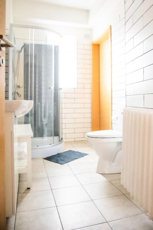 Koupelna v ubytování Setrið Guesthouse