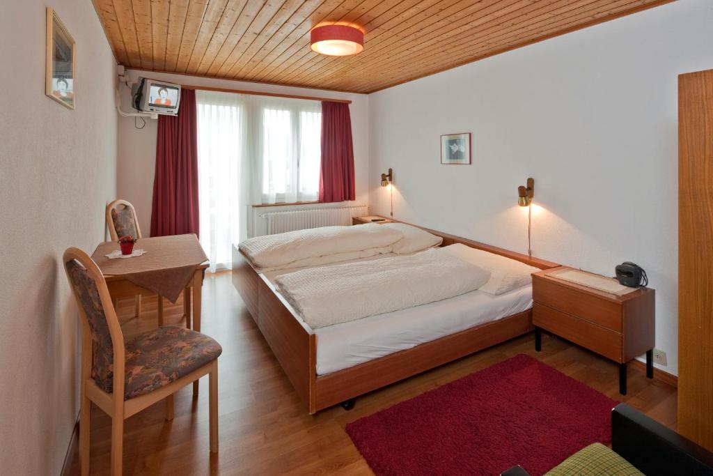 Postel nebo postele na pokoji v ubytování Hotel Park