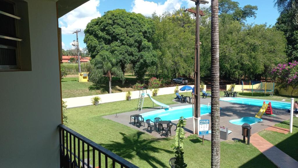 Bazén v ubytování Canzi Cataratas Hotel nebo v jeho okolí