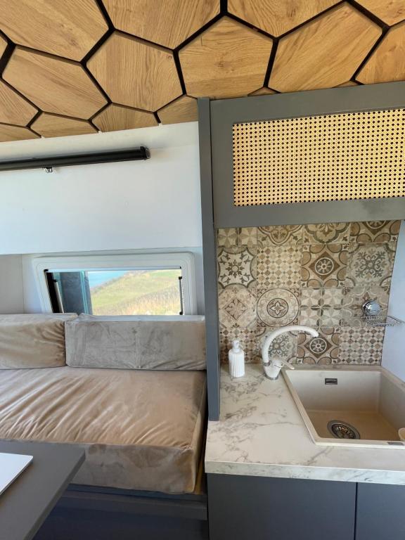 Koupelna v ubytování ALvanTURE Premium Camper