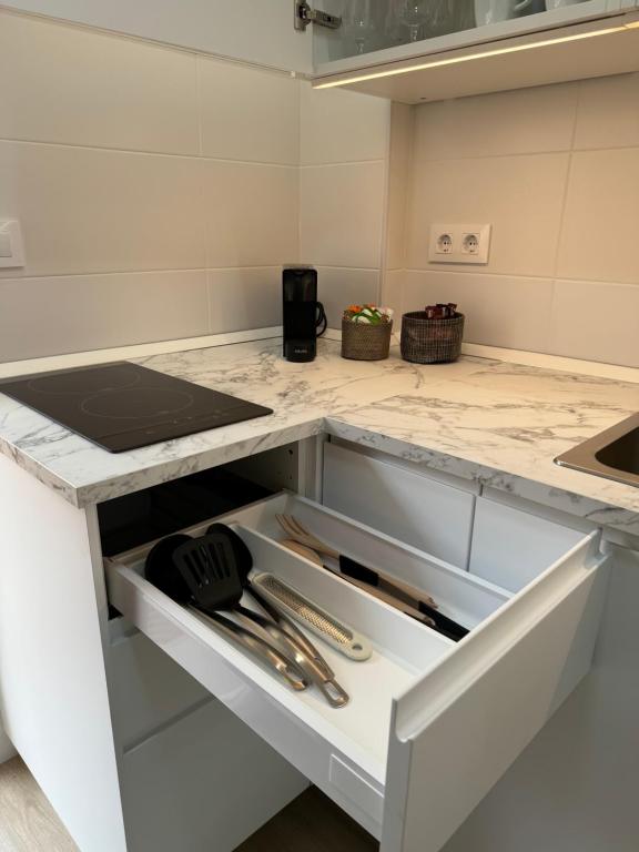 Kuchyňa alebo kuchynka v ubytovaní Alvaro's Home