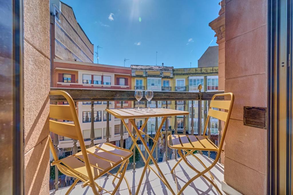 Μπαλκόνι ή βεράντα στο Apartamento La Puerta de Laurel