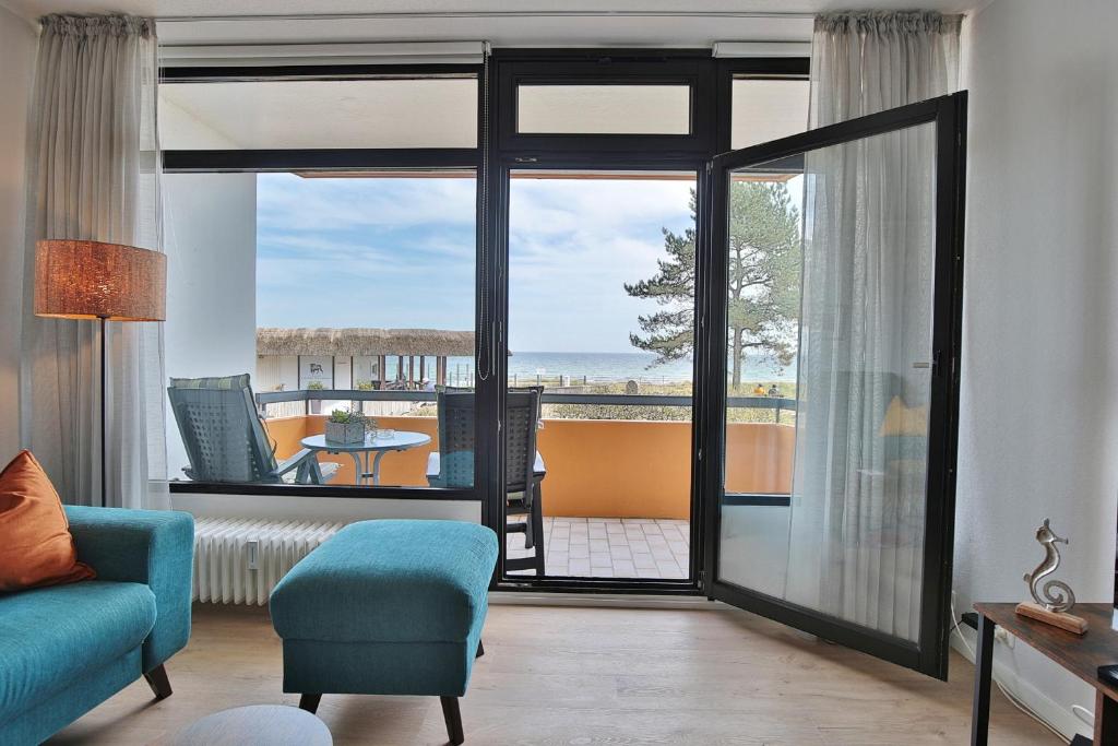 Posezení v ubytování Berliner Hof Berliner Hof Appartement 116