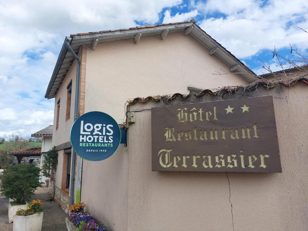 Certifikát, hodnocení, plakát nebo jiný dokument vystavený v ubytování Chez Terrassier - Logis Hôtels - Hotel et Restaurant
