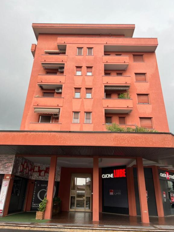 Budova, kde se apartmán nachází