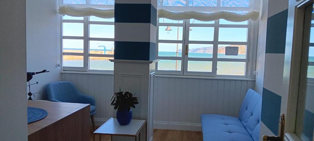 Posezení v ubytování Hotel El Pescador