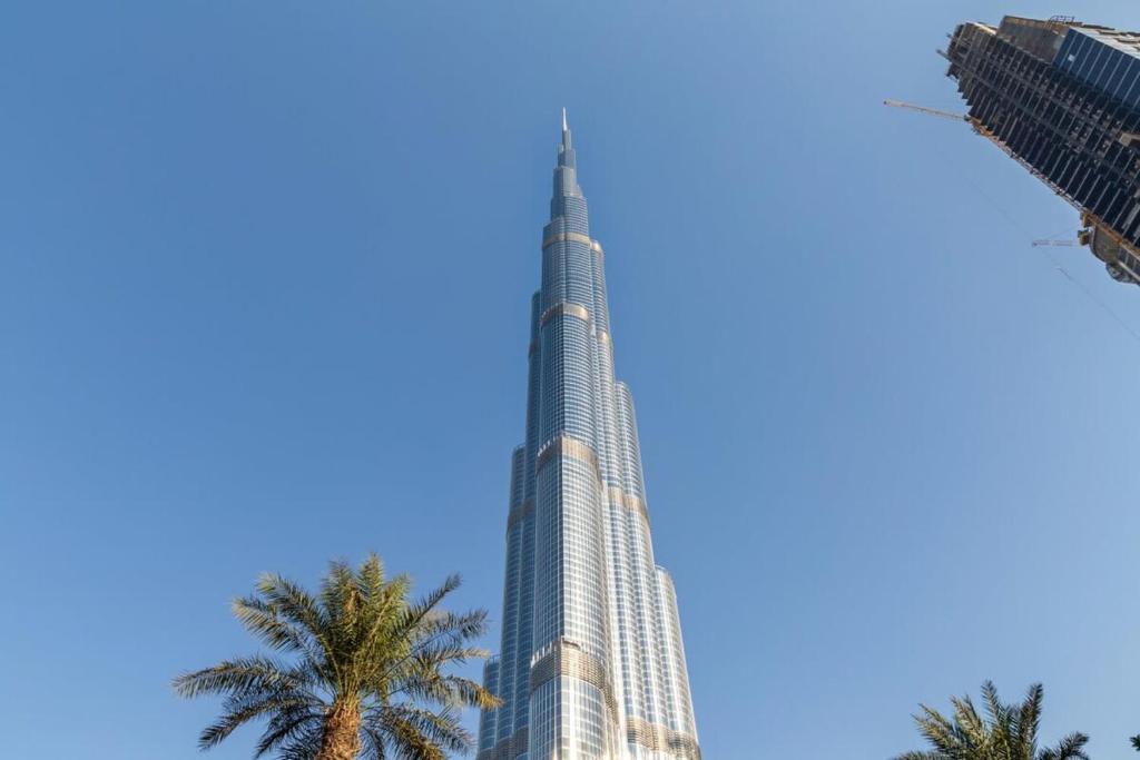 a view of the burj khalifa tallest building in the world at Frank Porter - BLVD Heights T1 in Dubai