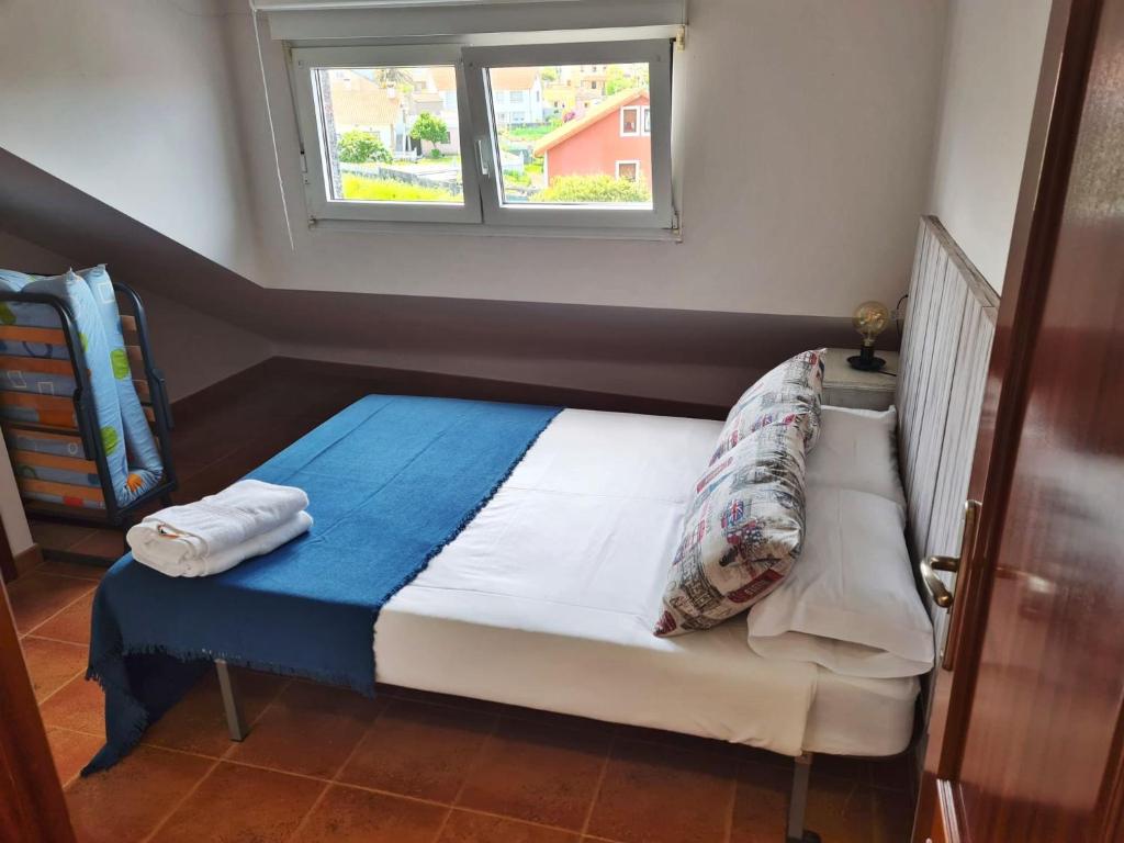 Postel nebo postele na pokoji v ubytování Piso Don Ramón