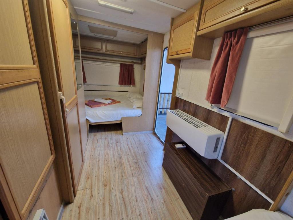 Postel nebo postele na pokoji v ubytování Green camp & Sports Pri Popa