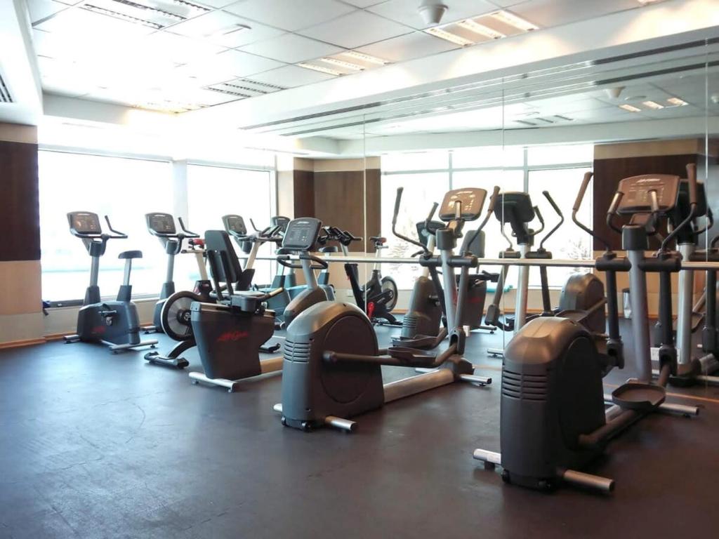 Fitness centrum a/nebo fitness zařízení v ubytování Frank Porter - Bonaire Tower