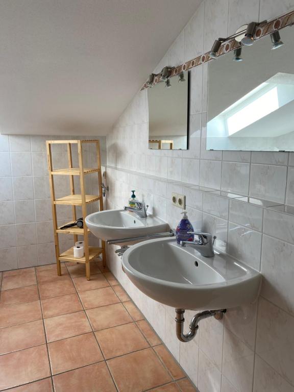Koupelna v ubytování Appartementresidenz König Ludwig