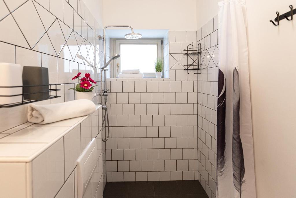 Kúpeľňa v ubytovaní Csillag Villa