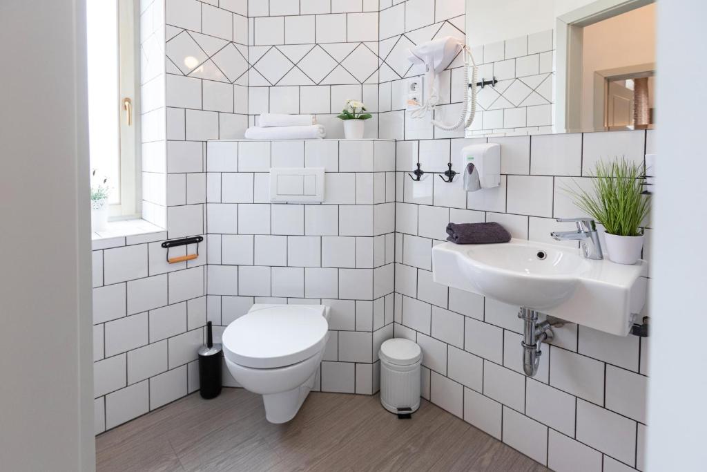 Kúpeľňa v ubytovaní Csillag Villa