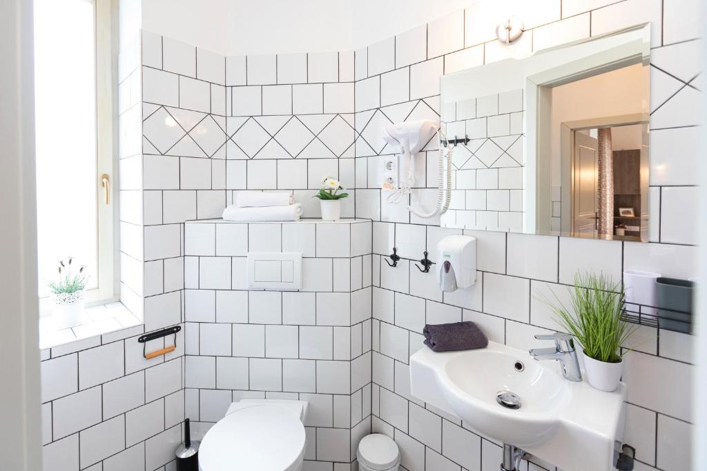 Kúpeľňa v ubytovaní Csillag Villa