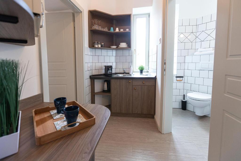 Kúpeľňa v ubytovaní Csillag Villa