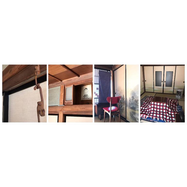 Postel nebo postele na pokoji v ubytování Hostel みんか松本