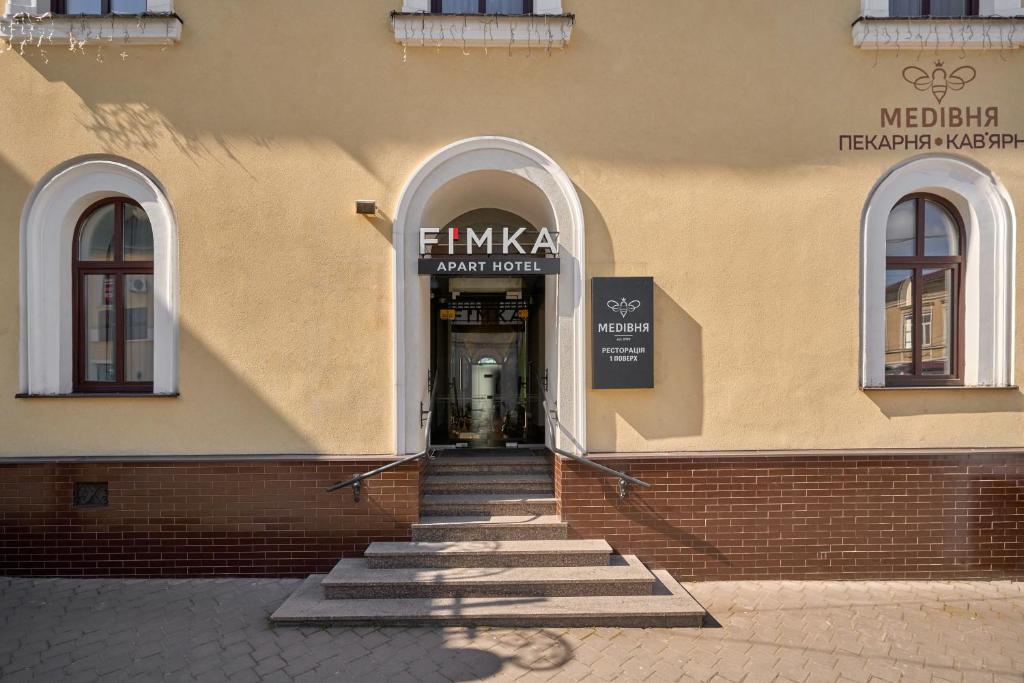 Exteriér nebo vchod ubytování FIMKA Apart Hotel