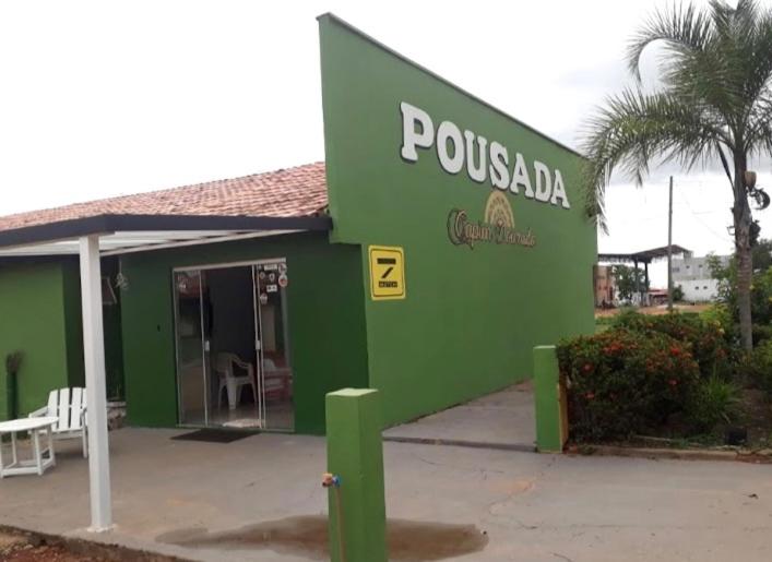 O edifício onde o hotel está situado