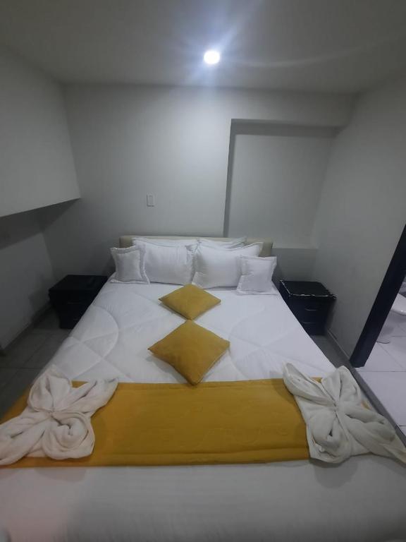Postel nebo postele na pokoji v ubytování Hotel Zafiro Boutique