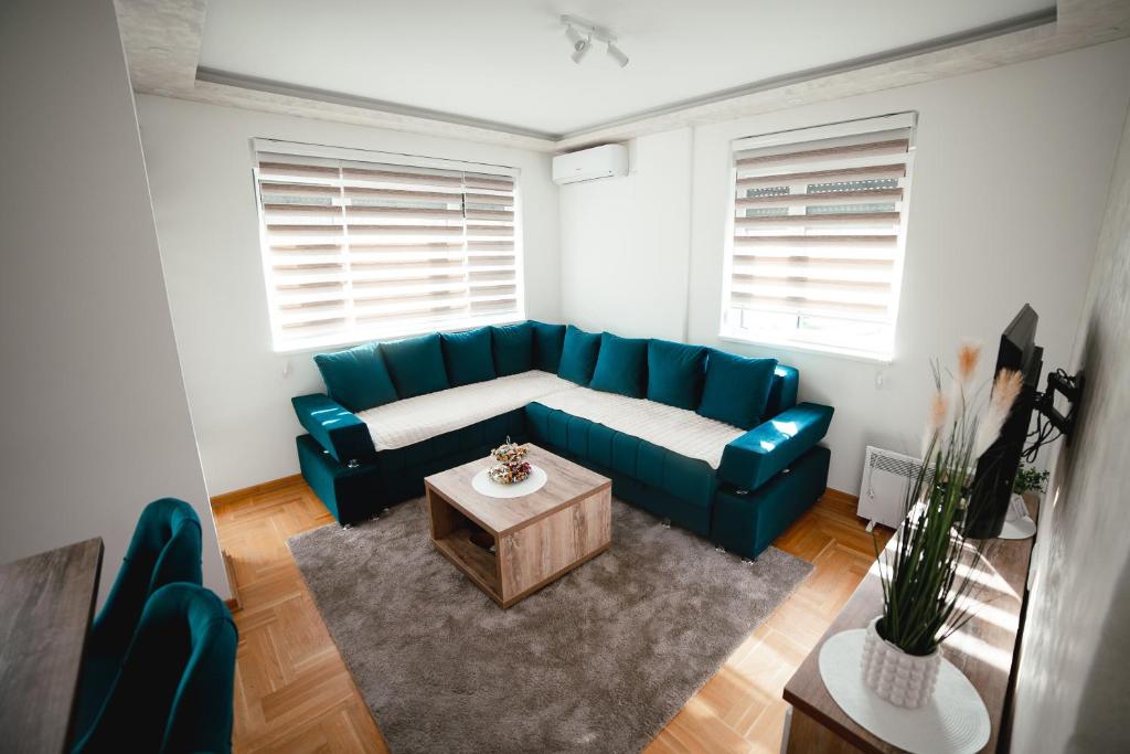 Posezení v ubytování Apartman VELUK