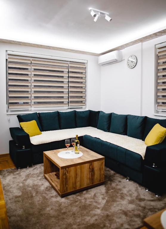 Posezení v ubytování Apartman VELUK