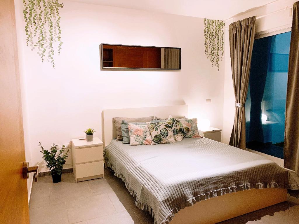 Postel nebo postele na pokoji v ubytování Apartment in Estrella, Dominicus-Bayahibe