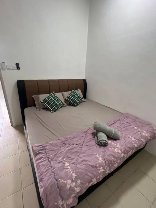 Postel nebo postele na pokoji v ubytování SJ Home