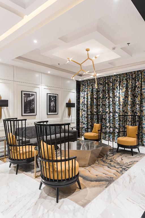 Posezení v ubytování Stonehill Suites