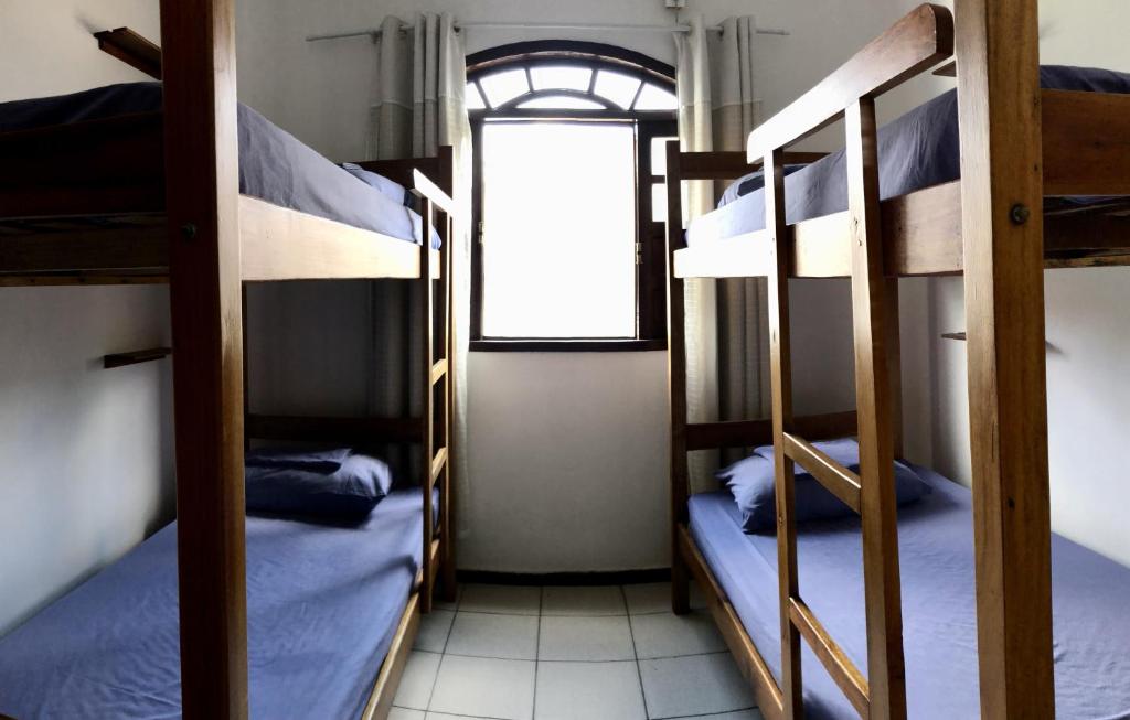 Palanda nebo palandy na pokoji v ubytování Odoyá Casa Hostel