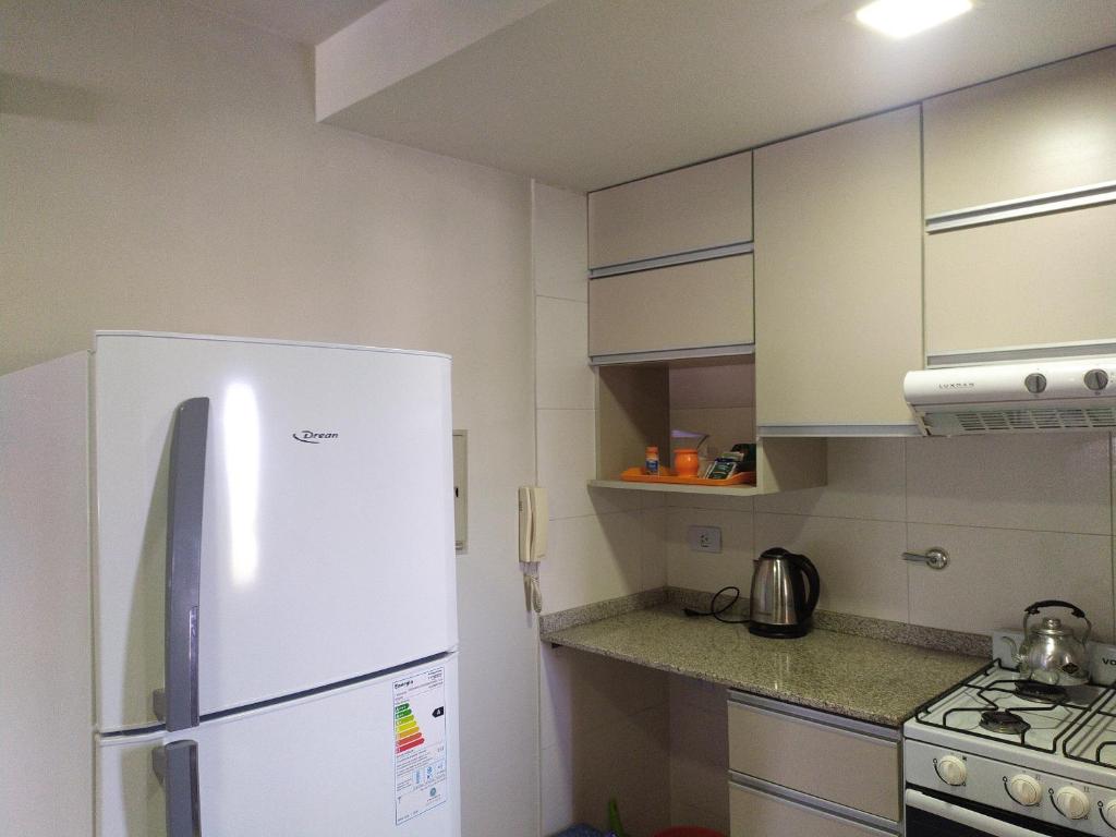 Kuchyň nebo kuchyňský kout v ubytování Alquiler Temporario Tucumán Con Cochera Y Pileta