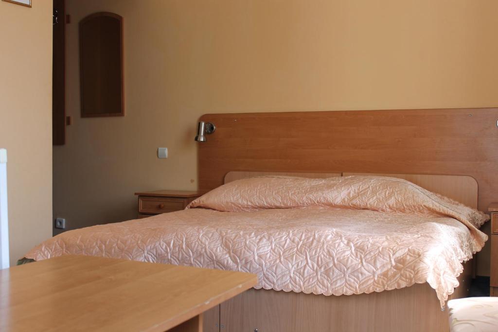Postel nebo postele na pokoji v ubytování Zakarpattya
