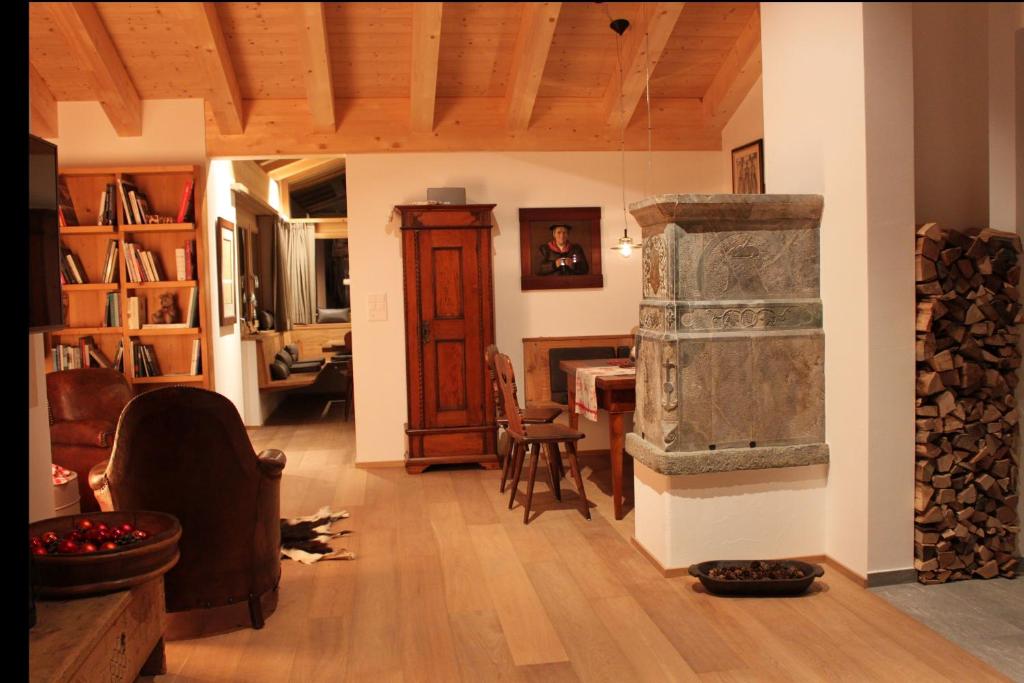 Posezení v ubytování Chalet Banja