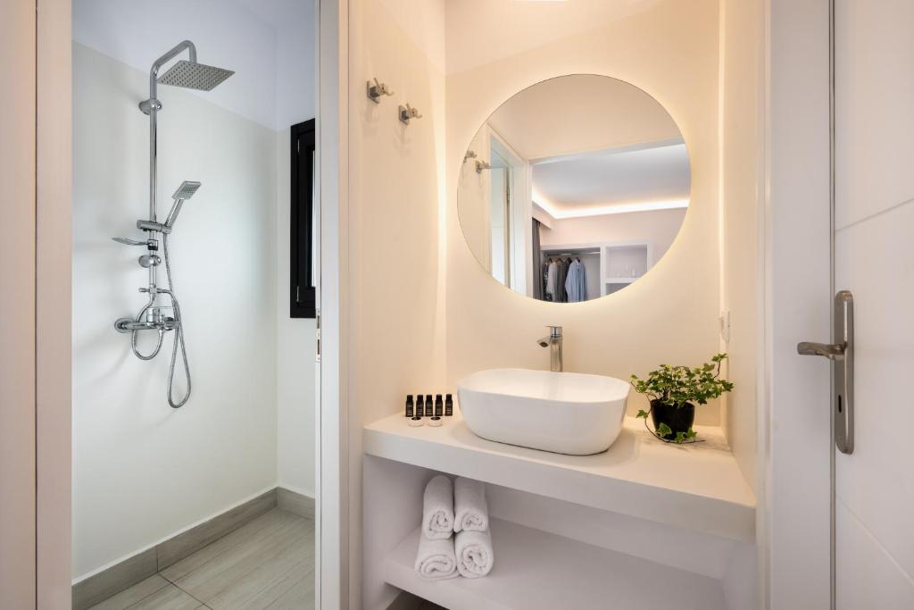 Koupelna v ubytování Palm Island Suites